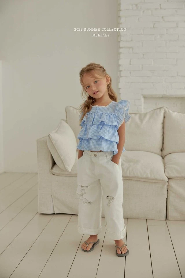 Melikey - Korean Children Fashion - #Kfashion4kids - JuJu Cancan Sleeveless Blouse - 3