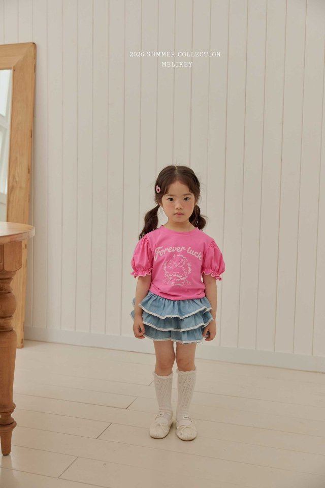 Melikey - Korean Children Fashion - #Kfashion4kids - Pony Puff Tee - 10