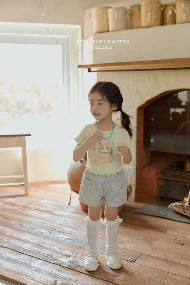 Melikey - Korean Children Fashion - #kidzfashiontrend - Color Ribbon Shorts - 4