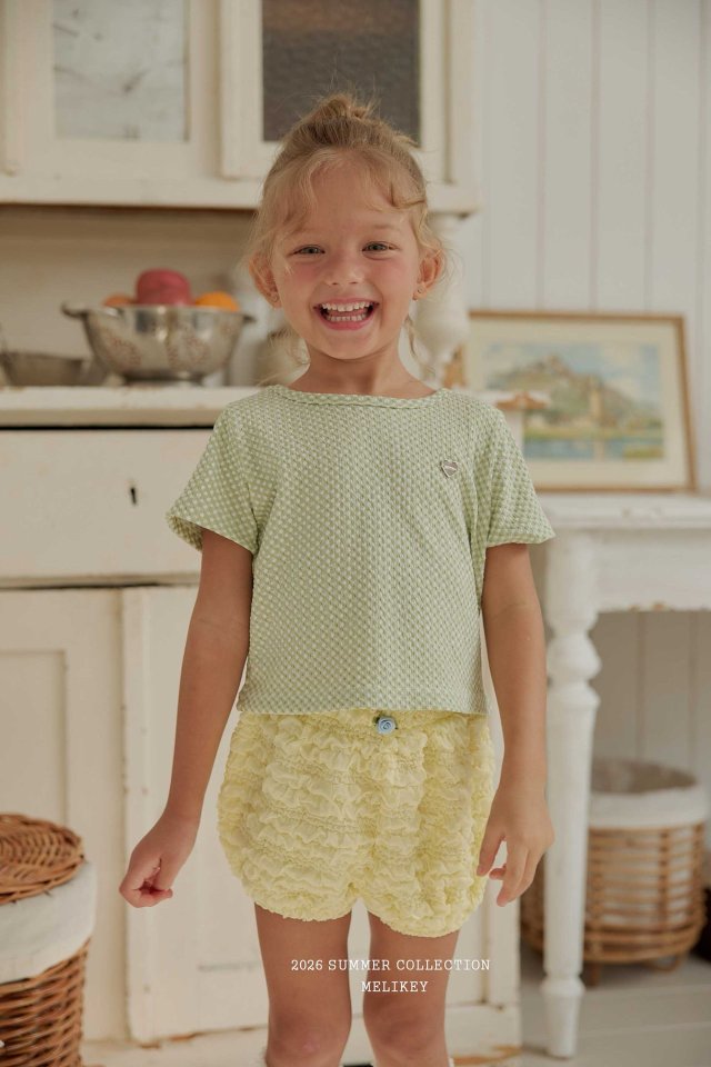 Melikey - Korean Children Fashion - #childofig - Point Back Tee - 6