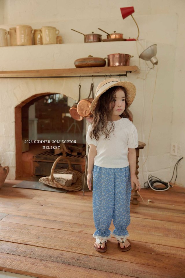 Melikey - Korean Children Fashion - #childofig - Egg Flower Pants - 10