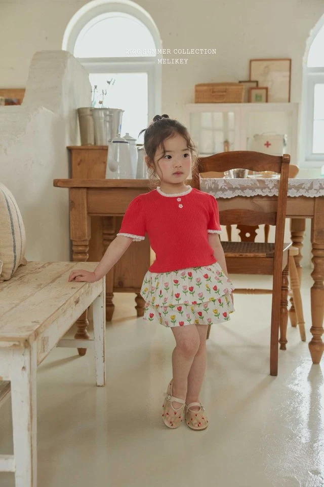 Melikey - Korean Children Fashion - #childofig - Mimi Skirt Shorts - 7