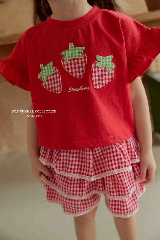 Melikey - Korean Children Fashion - #childofig - Check Cancan Pants - 6