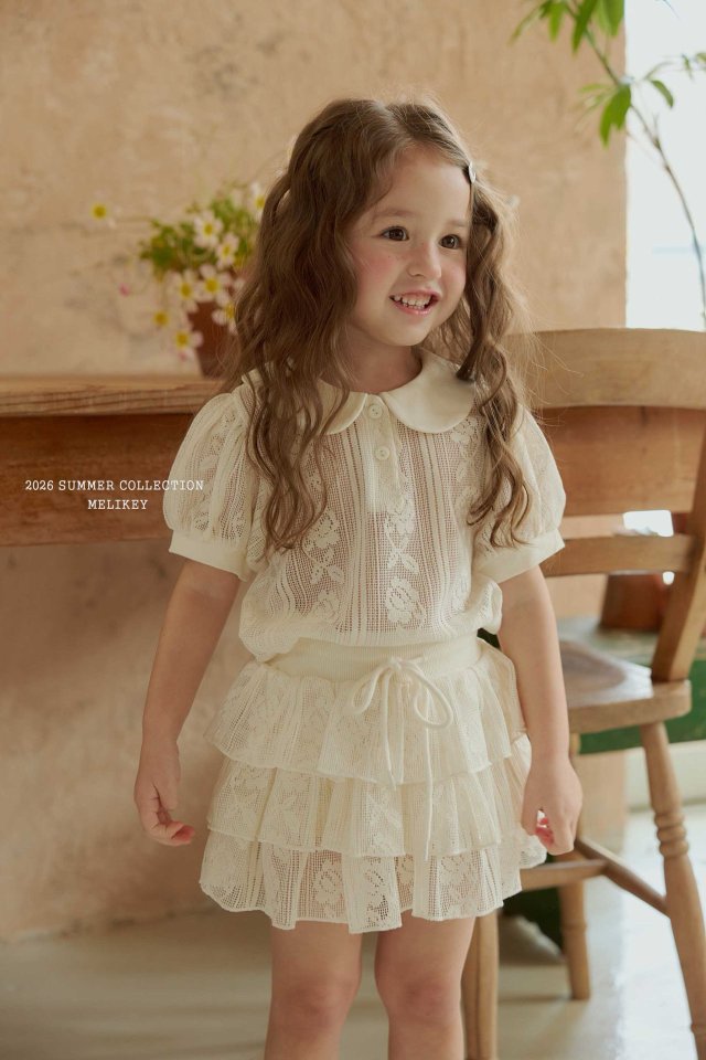 Melikey - Korean Children Fashion - #childofig - Summer Collar Tee - 3