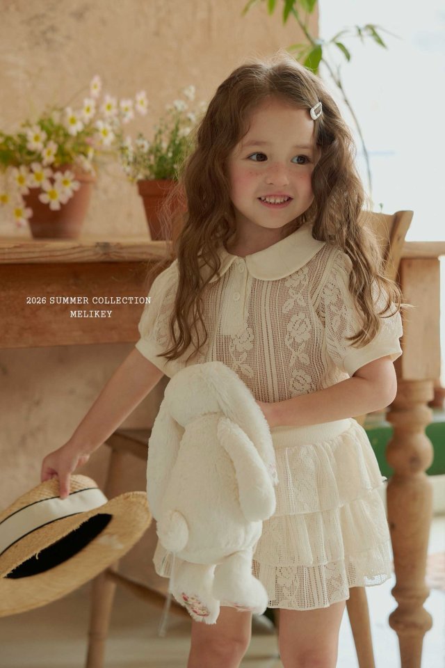 Melikey - Korean Children Fashion - #childofig - Summer Collar Tee - 4
