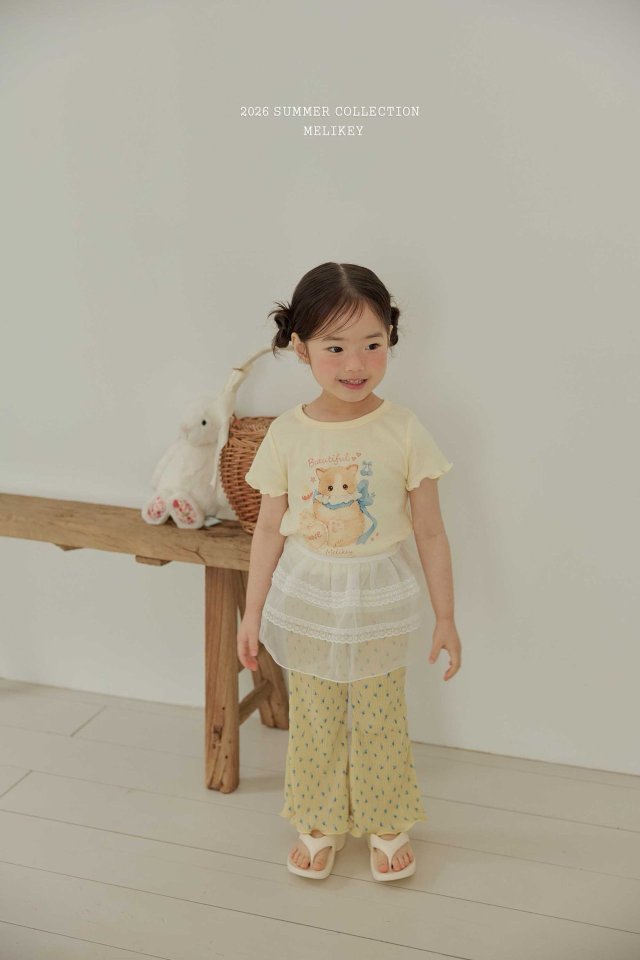 Melikey - Korean Children Fashion - #childrensboutique - Organza Lace Apron - 8