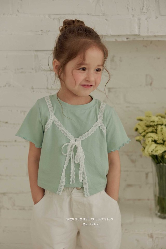 Melikey - Korean Children Fashion - #childrensboutique - Layered Tee - 12