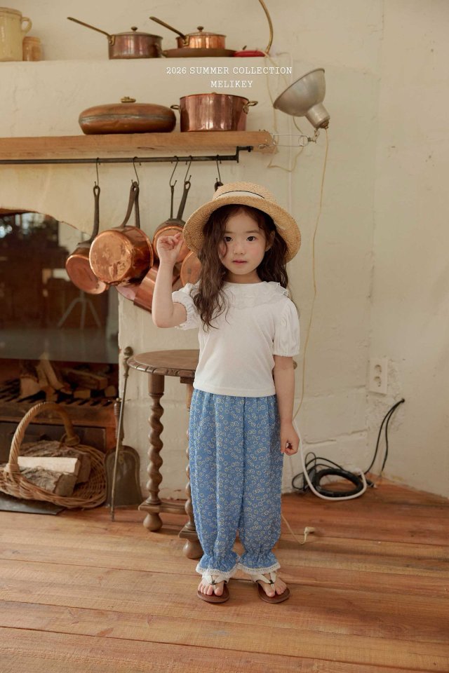 Melikey - Korean Children Fashion - #childrensboutique - Egg Flower Pants - 11
