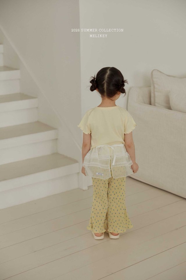 Melikey - Korean Children Fashion - #designkidswear - Organza Lace Apron - 9