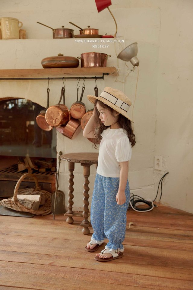 Melikey - Korean Children Fashion - #designkidswear - Egg Flower Pants - 12