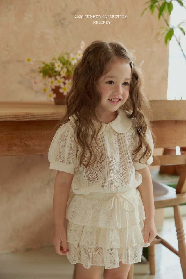 Melikey - Korean Children Fashion - #designkidswear - Summer Collar Tee - 6