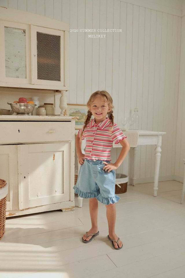 Melikey - Korean Children Fashion - #designkidswear - Sugar Collar Tee - 7