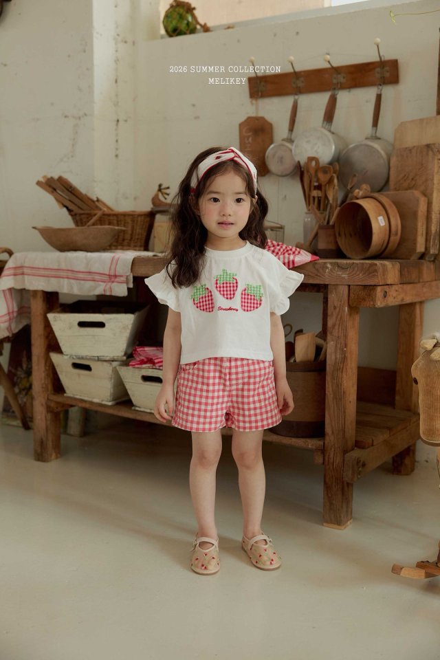 Melikey - Korean Children Fashion - #discoveringself - Strawberry Patch Tee - 7
