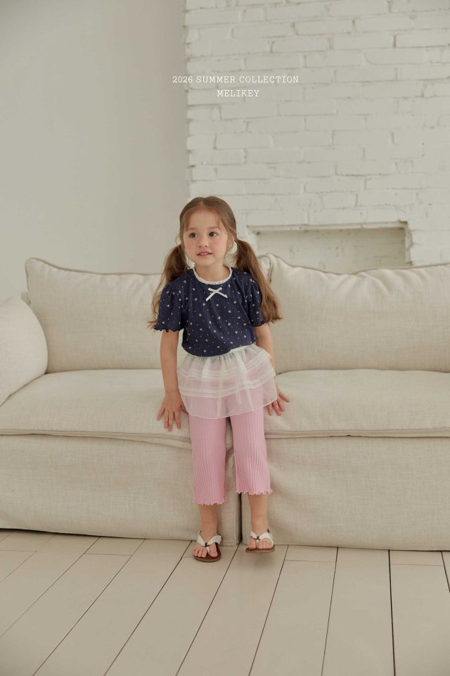 Melikey - Korean Children Fashion - #designkidswear - May Flower Tee - 4