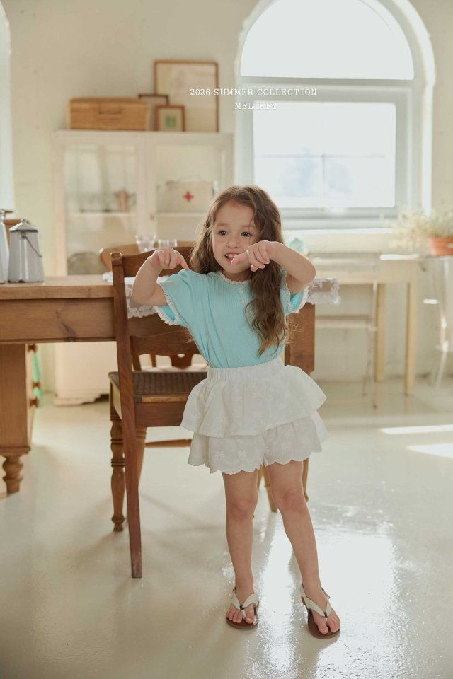 Melikey - Korean Children Fashion - #discoveringself - Mimi Skirt Shorts - 11