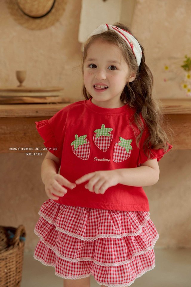 Melikey - Korean Children Fashion - #discoveringself - Check Cancan Pants - 10