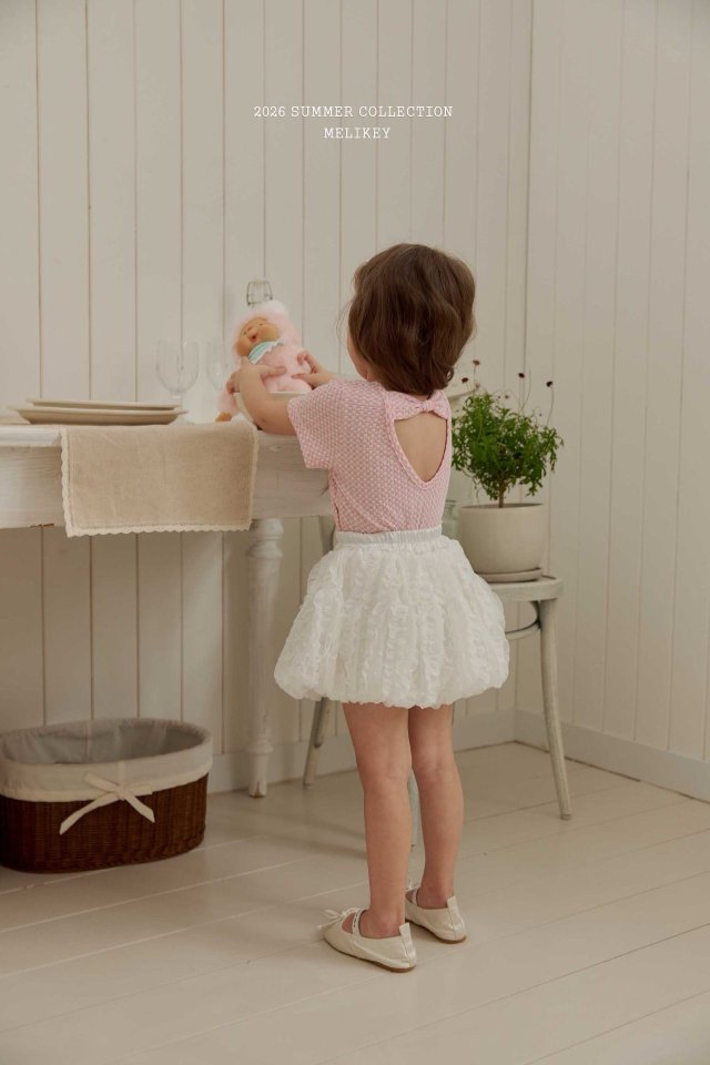 Melikey - Korean Children Fashion - #fashionkids - Point Back Tee - 10