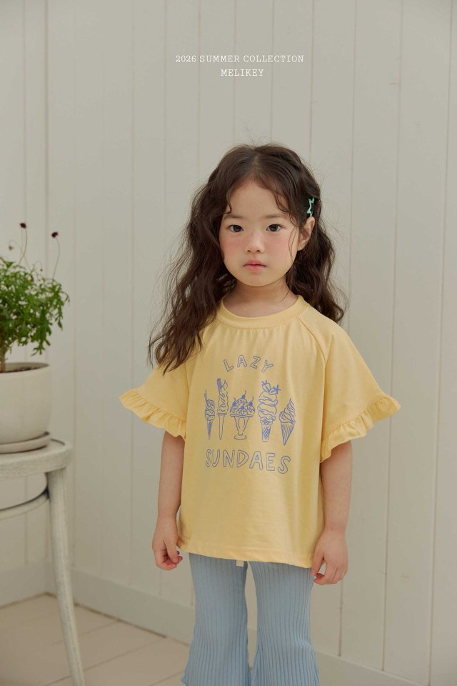 Melikey - Korean Children Fashion - #kidsshorts - Parfait Tee - 12