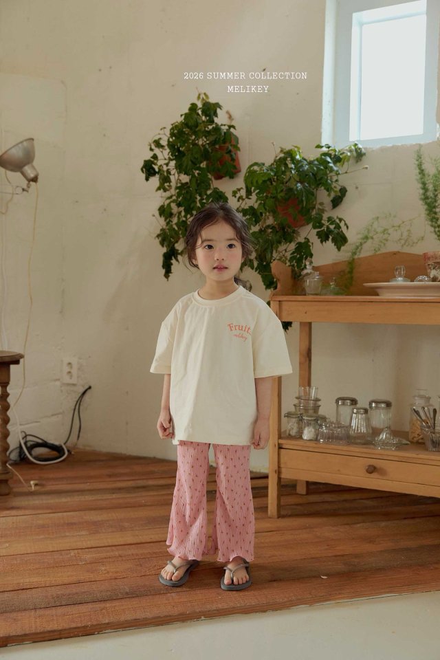 Melikey - Korean Children Fashion - #kidsstore - Fruits Tee - 6