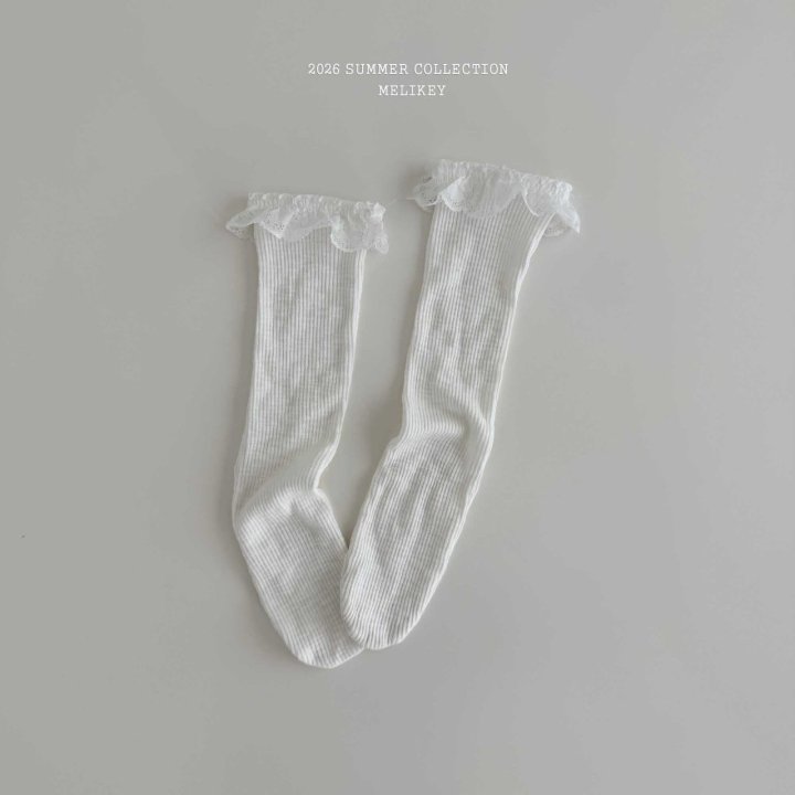 Melikey - Korean Children Fashion - #kidzfashiontrend - Alley Frill Socks