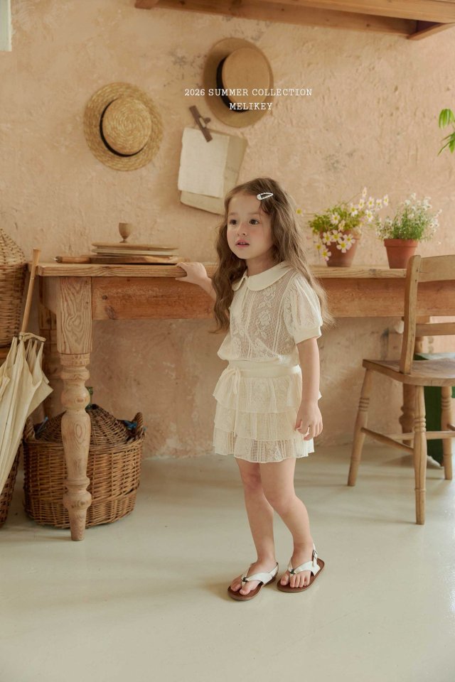 Melikey - Korean Children Fashion - #kidzfashiontrend - Summer Collar Tee - 11