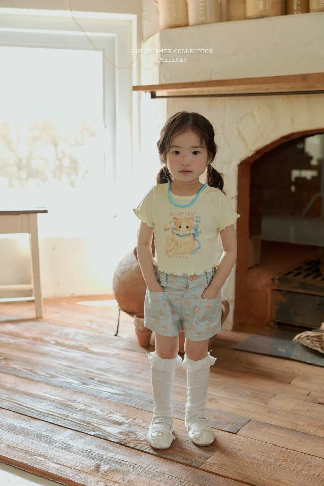 Melikey - Korean Children Fashion - #kidzfashiontrend - Color Ribbon Shorts - 3
