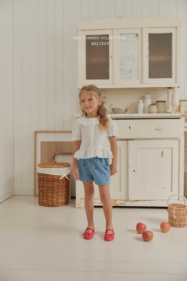 Melikey - Korean Children Fashion - #Kfashion4kids - Natural Puff Blouse - 4