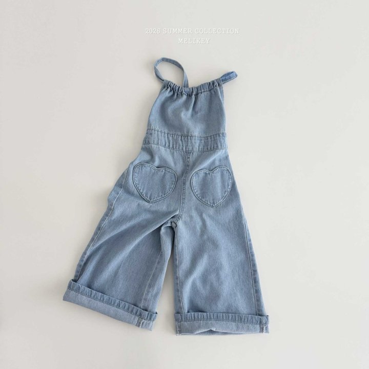Melikey - Korean Children Fashion - #littlefashionista - Pocket Suspender Suit