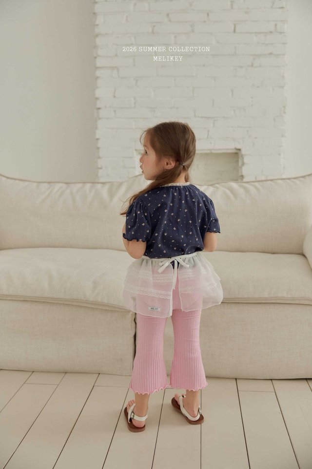 Melikey - Korean Children Fashion - #littlefashionista - May Flower Tee - 10