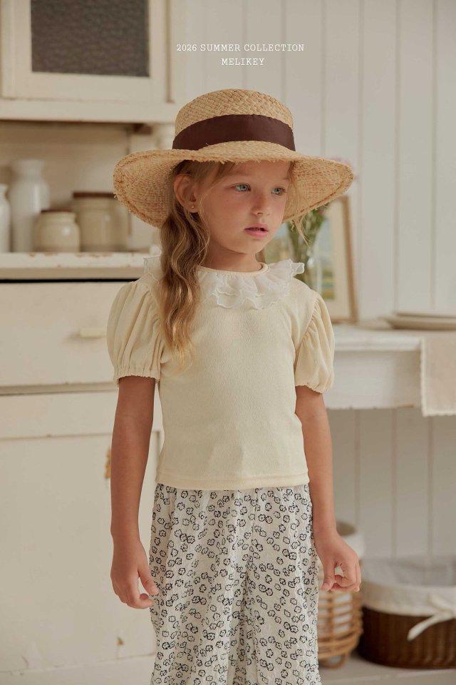 Melikey - Korean Children Fashion - #littlefashionista - Egg Flower Pants - 5