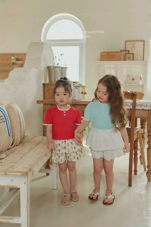Melikey - Korean Children Fashion - #littlefashionista - Mimi Skirt Shorts - 3