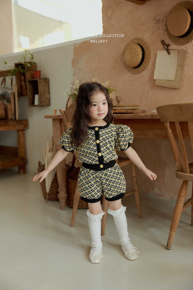 Melikey - Korean Children Fashion - #magicofchildhood - Rika Flower Puff Cardigan - 6