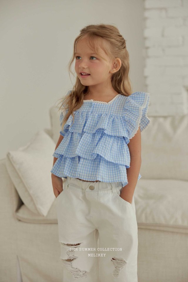 Melikey - Korean Children Fashion - #magicofchildhood - JuJu Cancan Sleeveless Blouse - 5