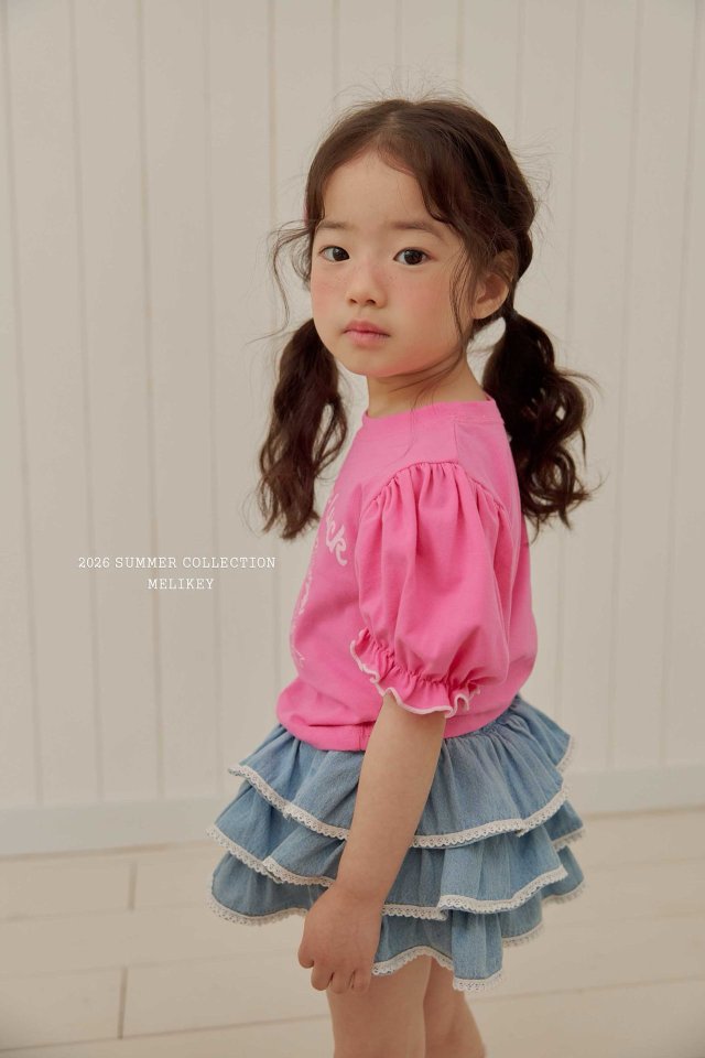 Melikey - Korean Children Fashion - #magicofchildhood - Pony Puff Tee - 12