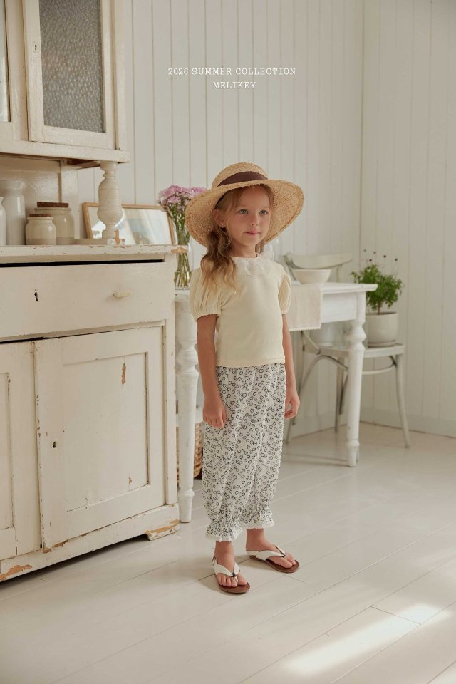 Melikey - Korean Children Fashion - #magicofchildhood - Egg Flower Pants - 6