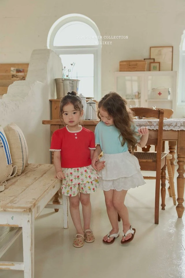 Melikey - Korean Children Fashion - #littlefashionista - Mimi Skirt Shorts - 4