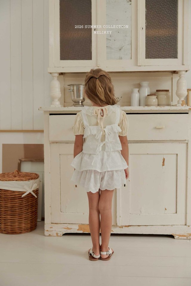 Melikey - Korean Children Fashion - #magicofchildhood - Nana Frill Vest - 8