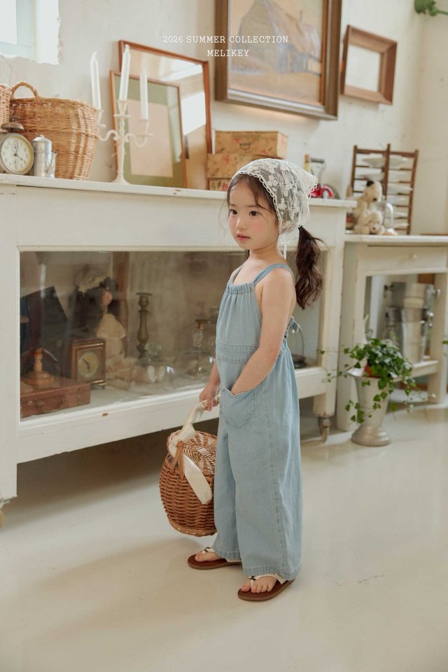 Melikey - Korean Children Fashion - #minifashionista - Pocket Suspender Suit - 3