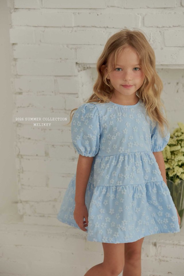 Melikey - Korean Children Fashion - #minifashionista - Shine Back Ribbon One-piece - 7