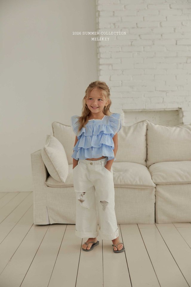 Melikey - Korean Children Fashion - #minifashionista - JuJu Cancan Sleeveless Blouse - 6