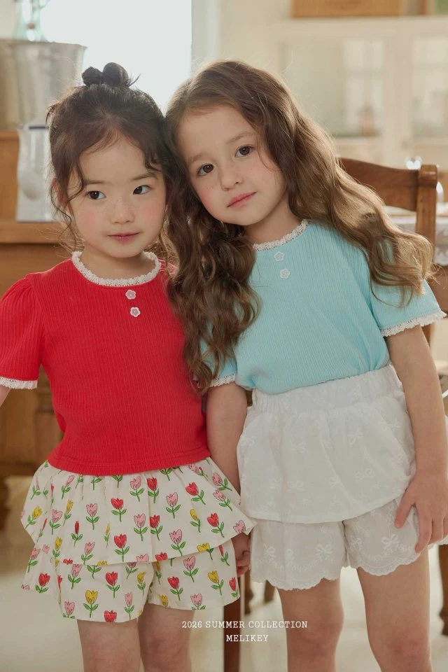 Melikey - Korean Children Fashion - #minifashionista - Mimi Skirt Shorts - 5