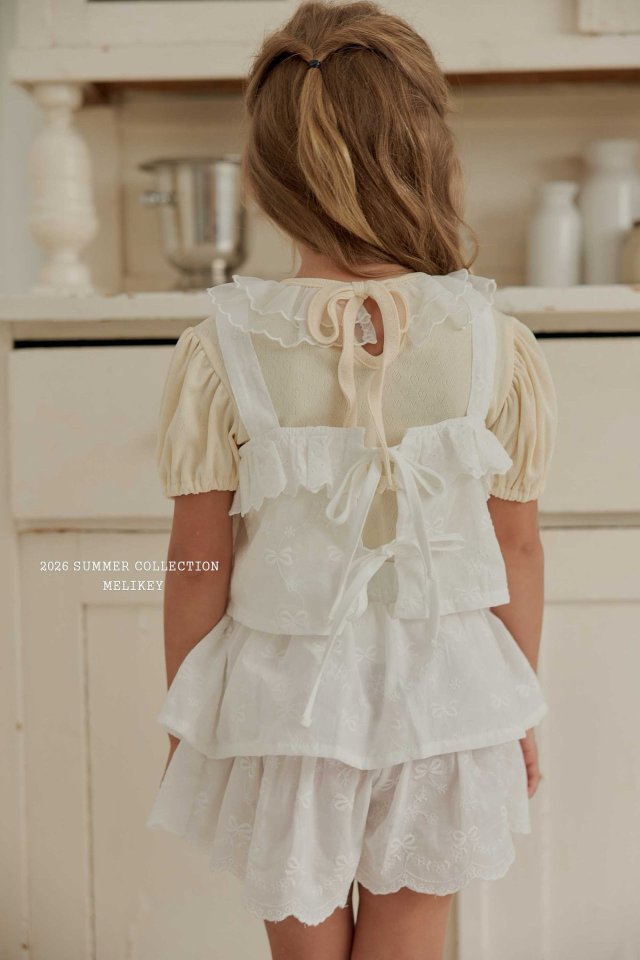 Melikey - Korean Children Fashion - #minifashionista - Nana Frill Vest - 9