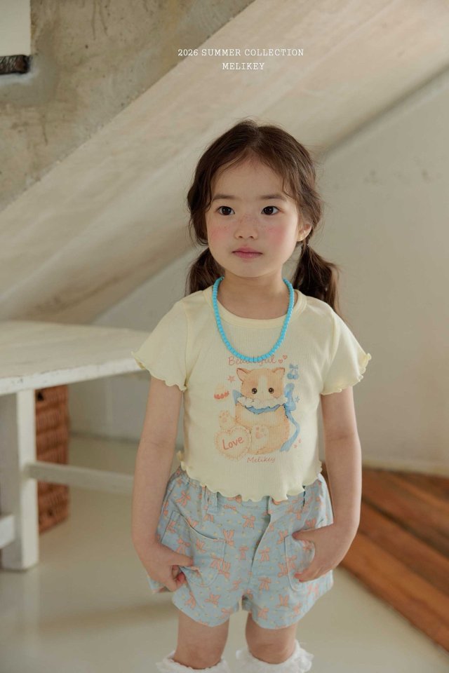 Melikey - Korean Children Fashion - #minifashionista - Color Ribbon Shorts - 7