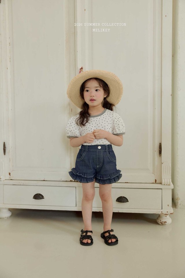 Melikey - Korean Children Fashion - #prettylittlegirls - Mini Heart Puff Tee - 9