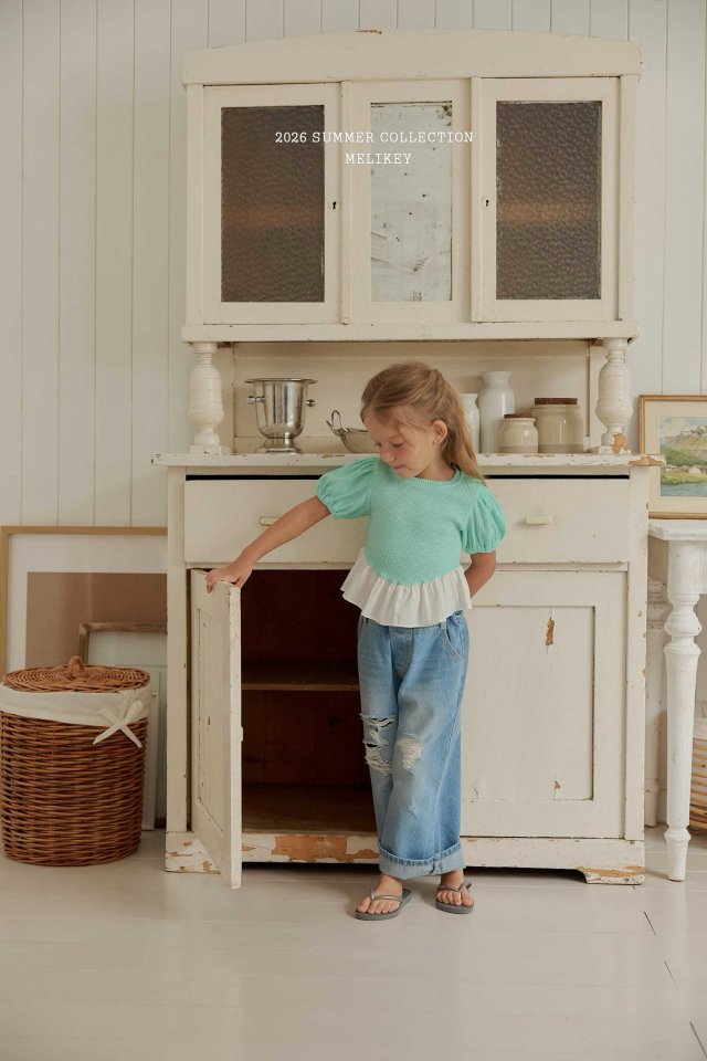 Melikey - Korean Children Fashion - #prettylittlegirls - Maple Tee - 5