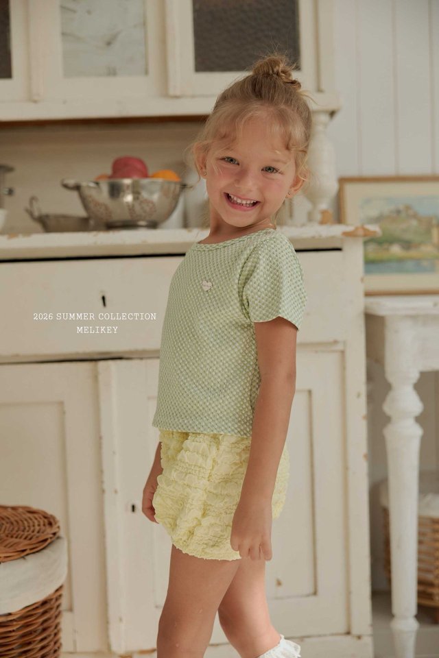 Melikey - Korean Children Fashion - #todddlerfashion - Point Back Tee - 3