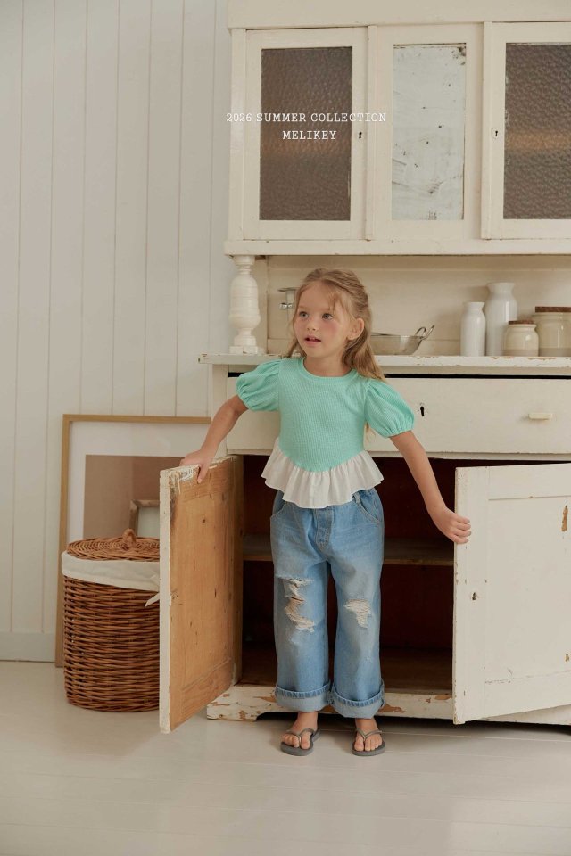 Melikey - Korean Children Fashion - #todddlerfashion - Maple Tee - 6