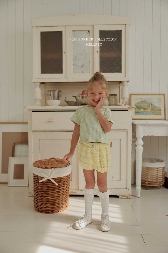 Melikey - Korean Children Fashion - #todddlerfashion - Point Back Tee - 4