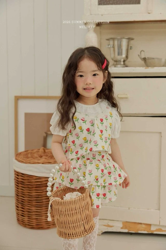 Melikey - Korean Children Fashion - #toddlerclothing - Nana Frill Vest - 12