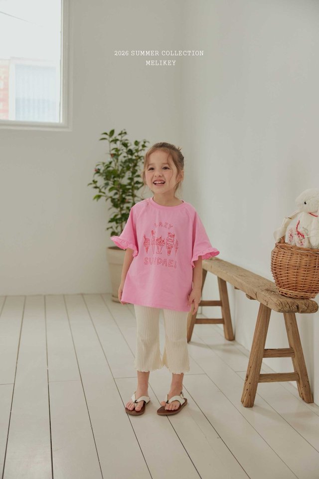Melikey - Korean Children Fashion - #toddlerclothing - Parfait Tee - 5